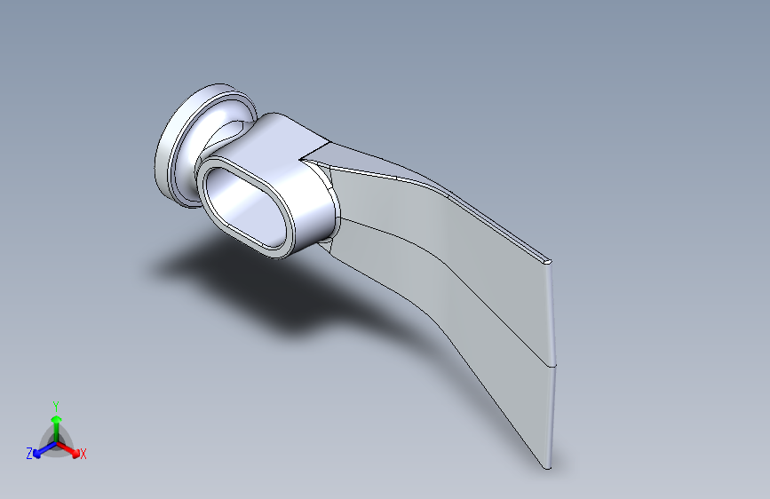 B3002353-园艺工具头（铸造用3D模型）