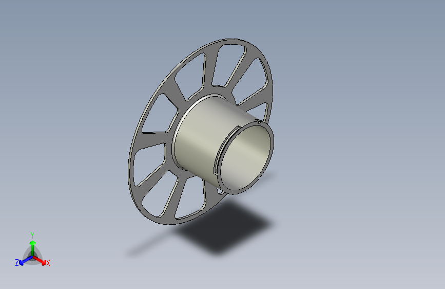 B3002369-可组装的3D打印耗材卷轴