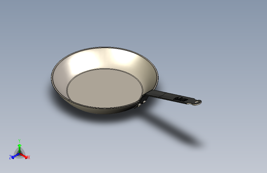 B3002398-钢制煎锅 De Buyer 28cm 碳+