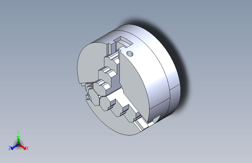 B3002403-M12x1迷你车床卡盘48mm Unimat 1克隆