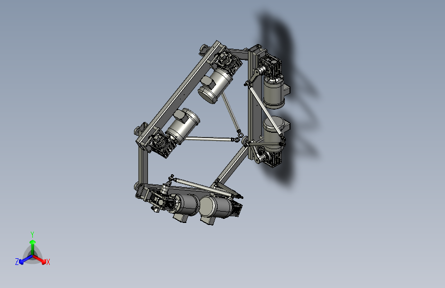 B3002413-飞行模拟器 Stewart平台