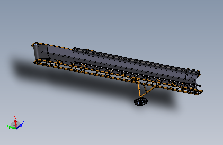 倾斜皮带输送机  step