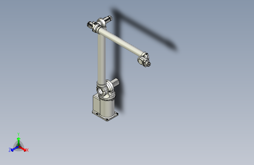 华数机器人HSR-BR602简化模型