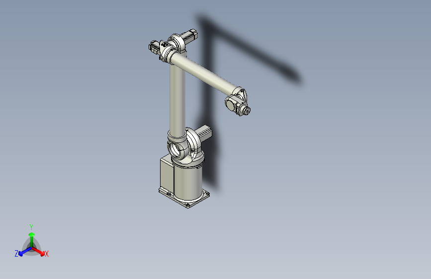 华数机器人HSR-BR604简化模型