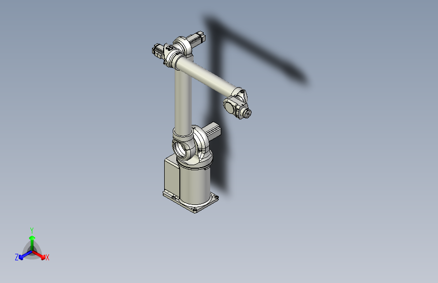 华数机器人HSR-BR606简化模型