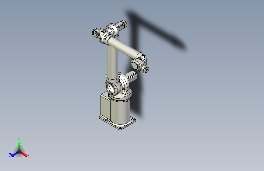 华数机器人HSR-BR609简化模型