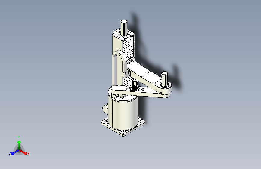 华数机器人HSR-HC415三维模型