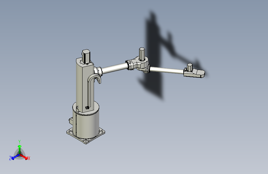 华数机器人HSR-HC420三维模型