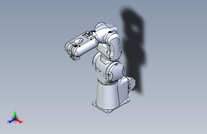华数机器人HSR-JR603-C20三维模型