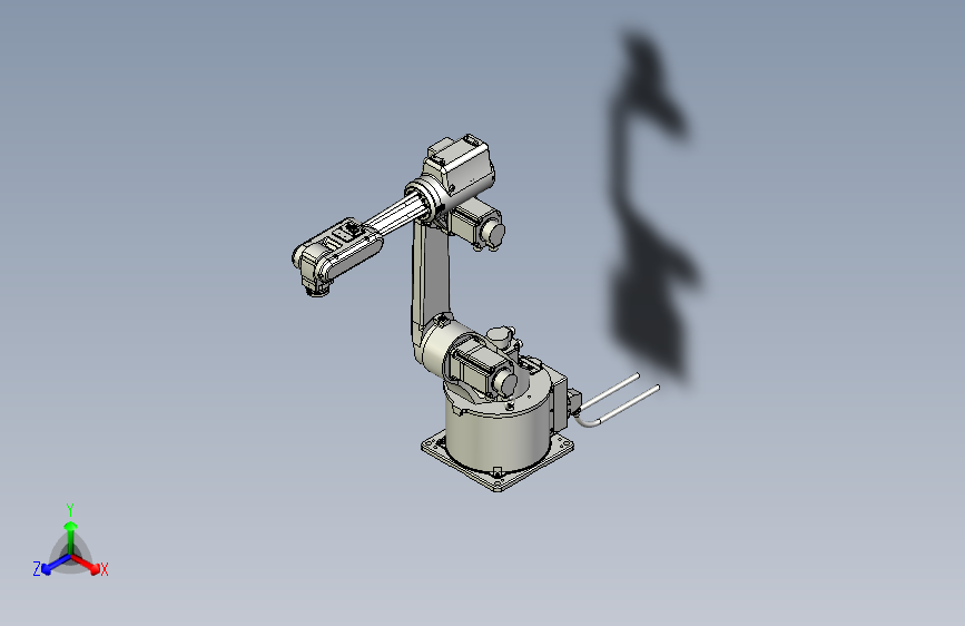 华数机器人HSR-JR612三维模型