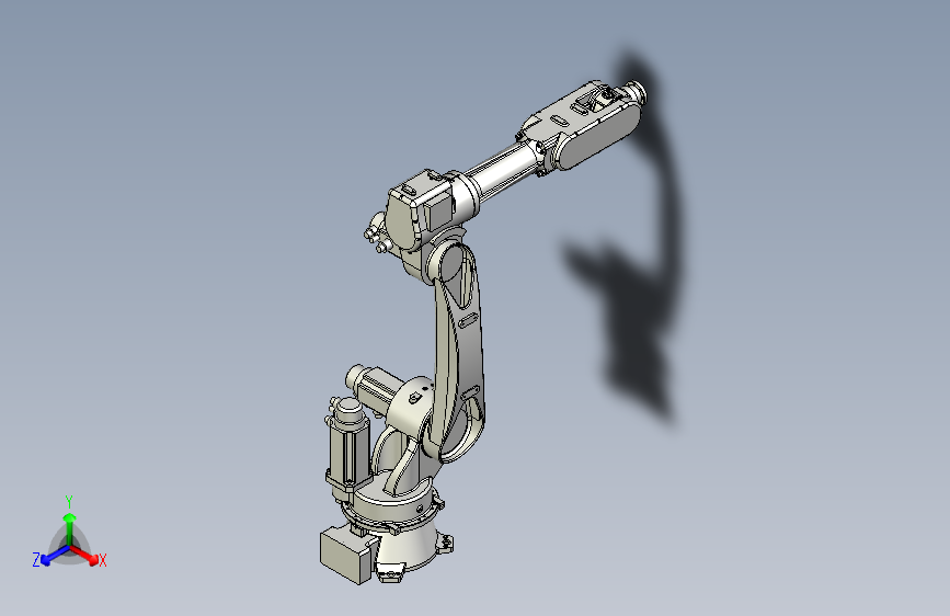 华数机器人HSR-JR620L三维模型