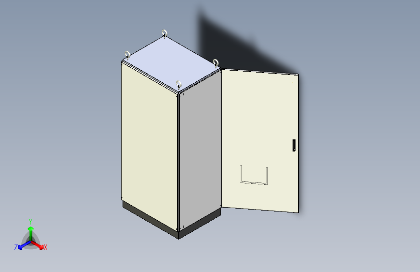 630A竖装plc软启动控制柜