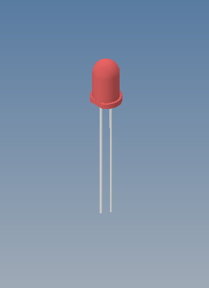 A0001663-5毫米 - LED - 红色