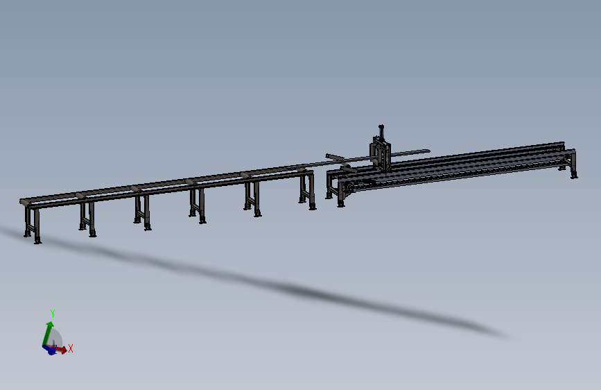 BTC生产线机架装配体2