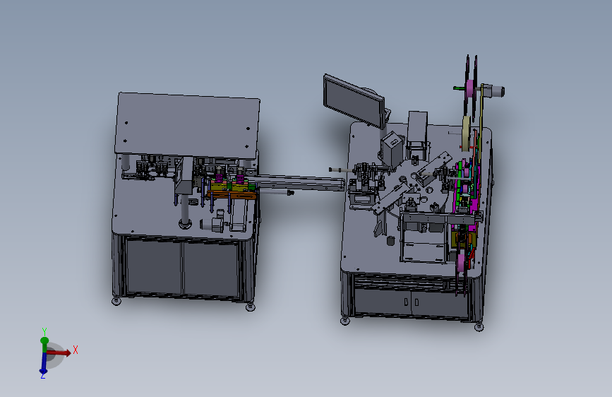 宇球244系列HDMI测试包装机