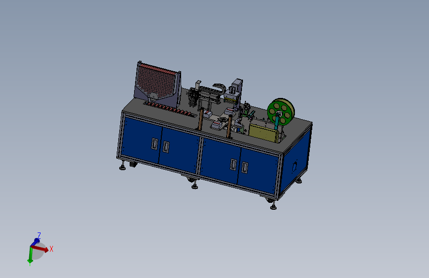 自动贴青稞纸点焊机