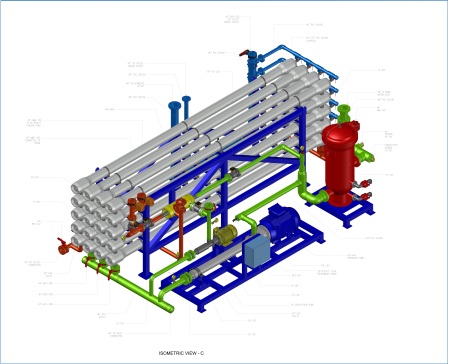 420加仑_分钟沸水反渗透