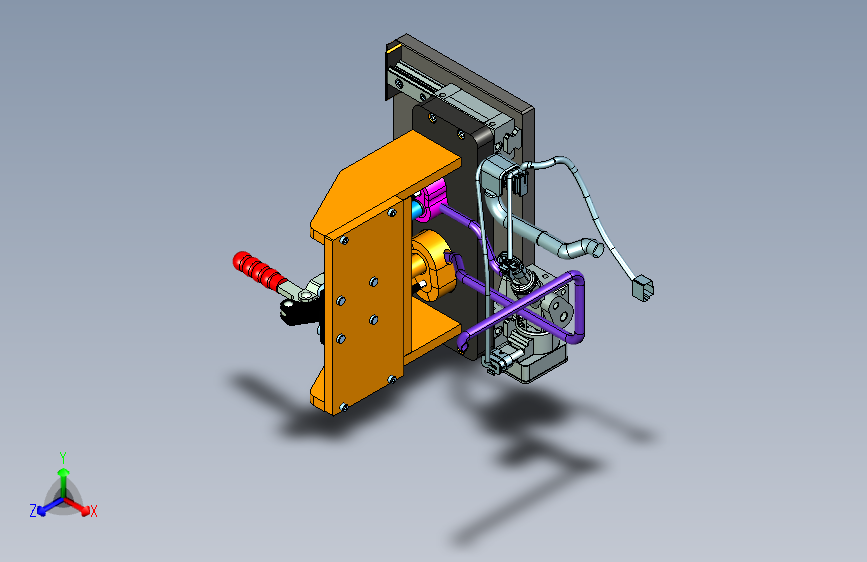 核检快速充气总装