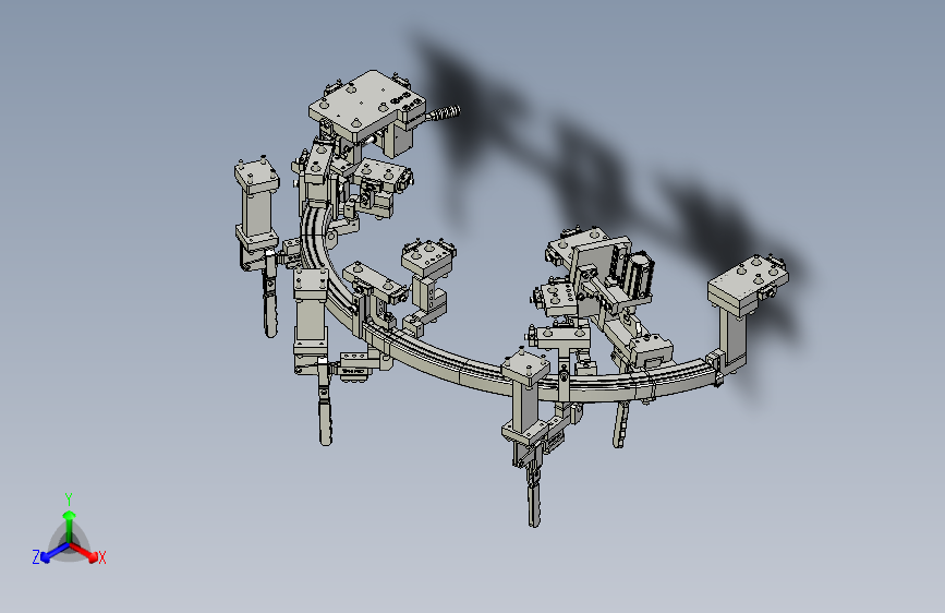 车门钣金件焊接夹具