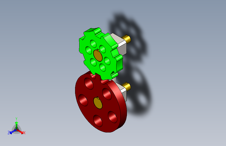 单齿间歇传动机构