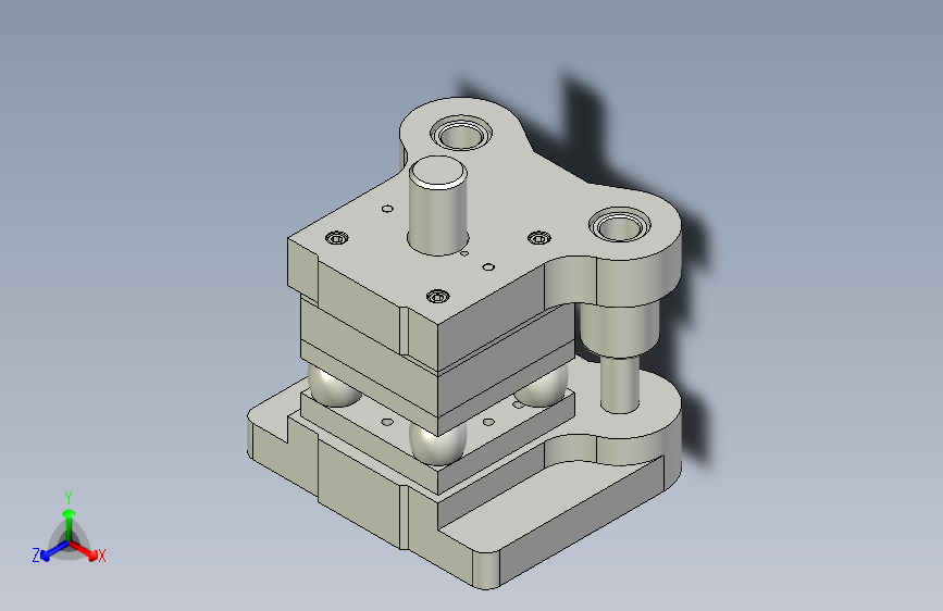 垫片翻边模设计