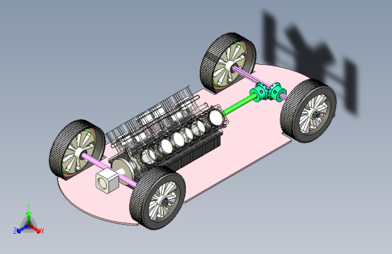 发动机模拟仿真
