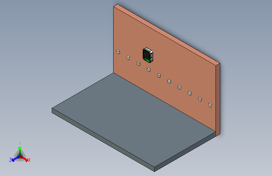 共享充电站三维模型