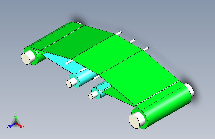 基于SolidWorks的双放卷+双收卷 动画模拟