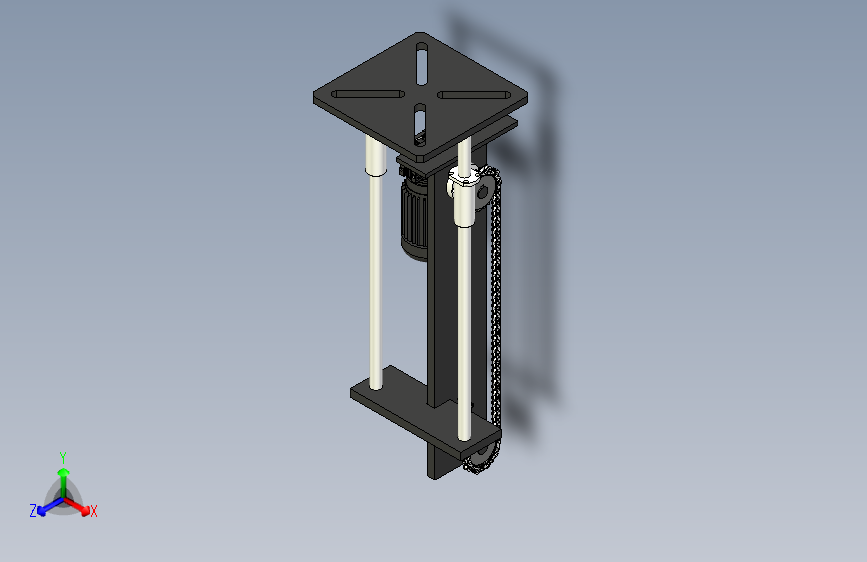 链条级进提升机
