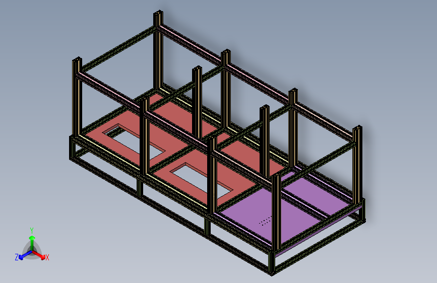 铝型材拼接式台桌