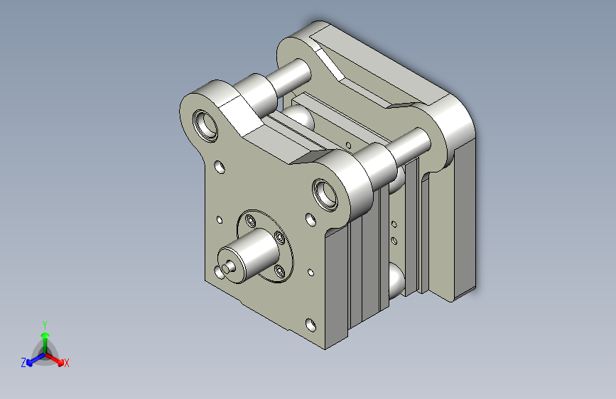 平垫圈复合模设计