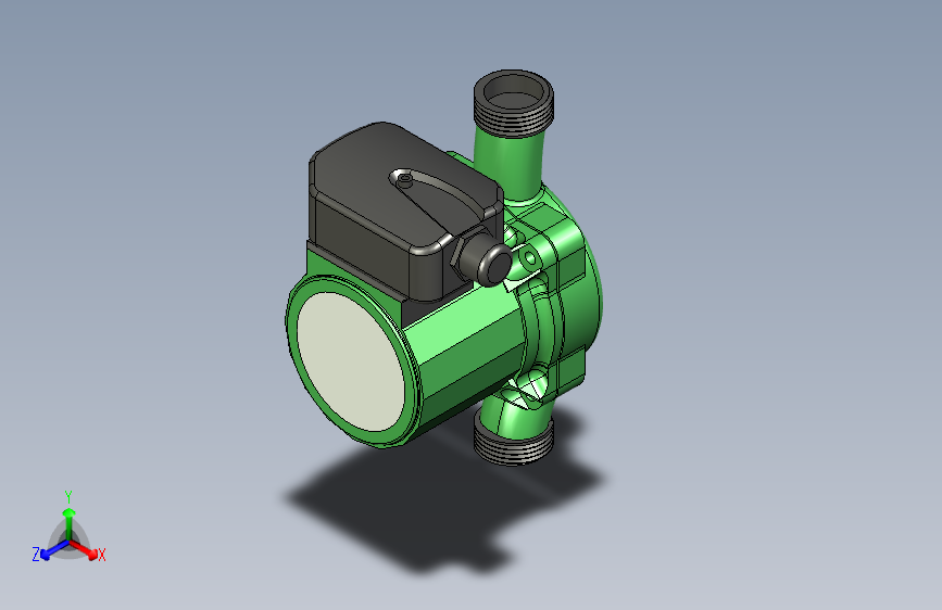 威乐水泵三维模型