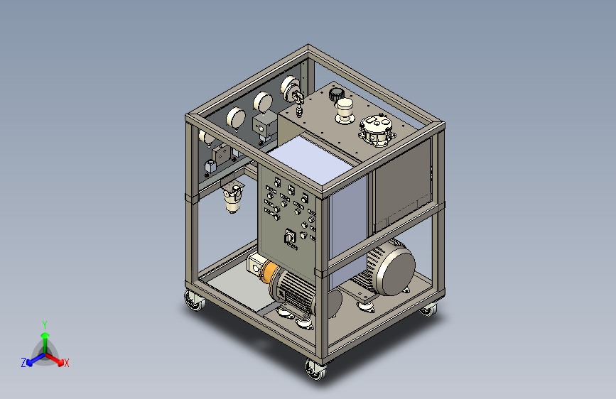 液压元件测试台