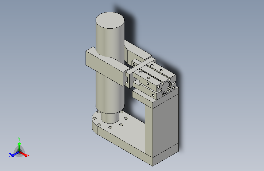 一种夹水杯机械手夹具