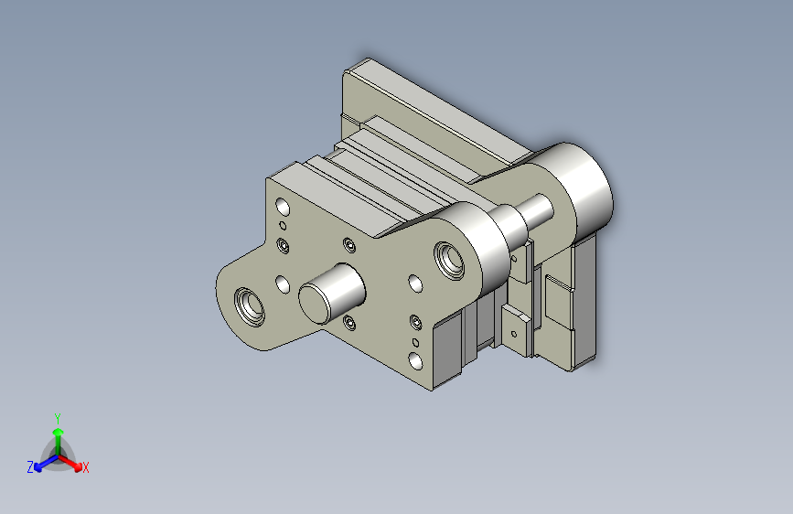 油泵铭牌级进模设计