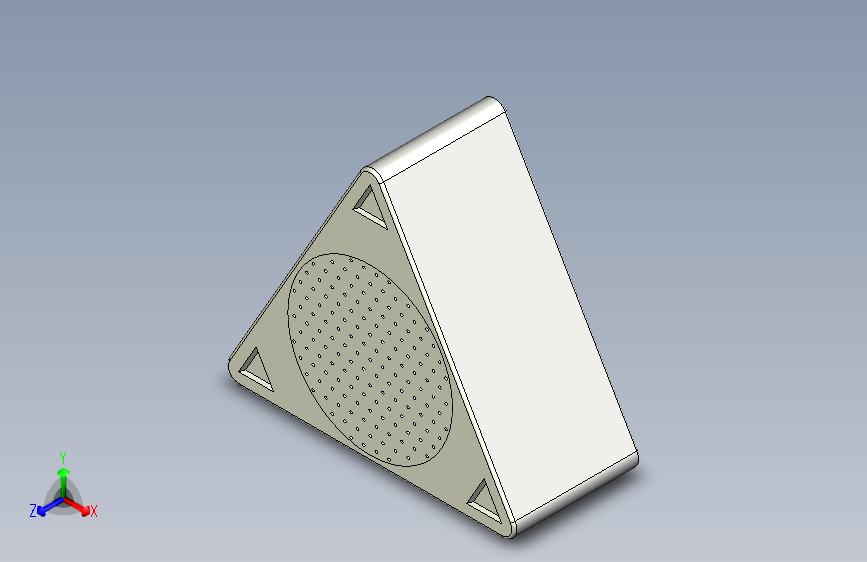 支付宝盒（等三角形）三维模型