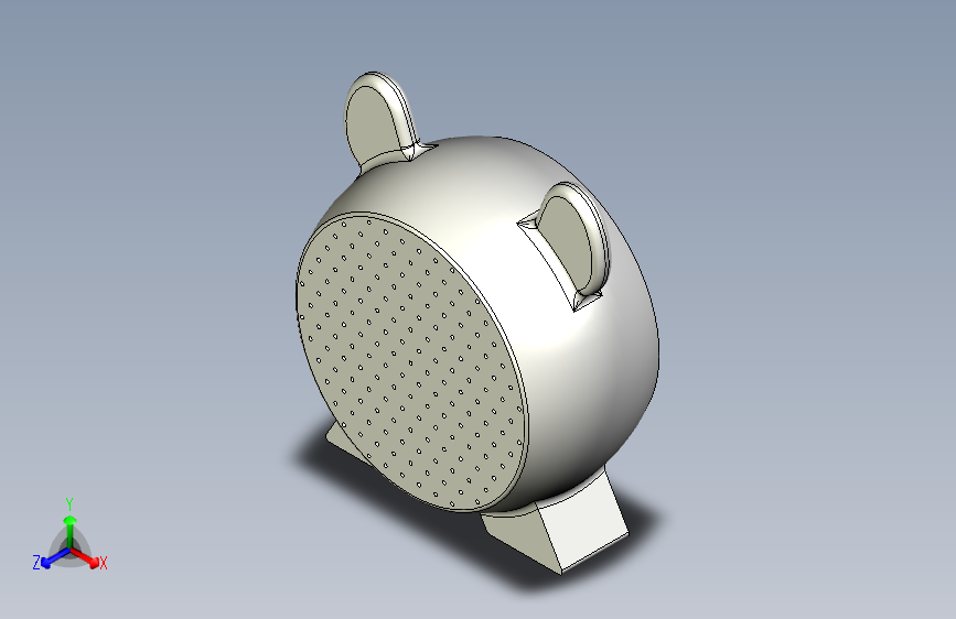 支付宝盒（人形）三维模型