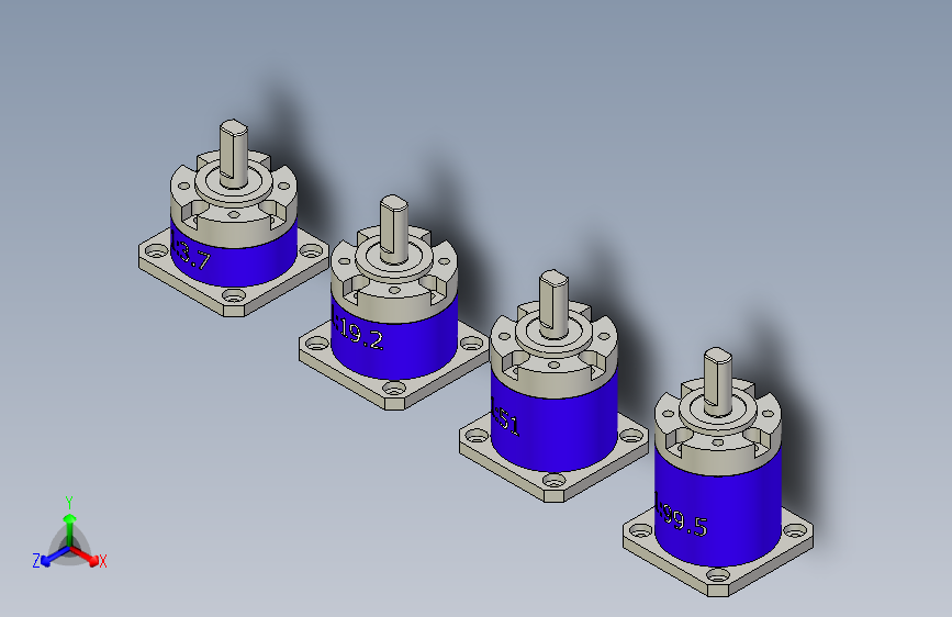 Nema17 行星齿轮箱