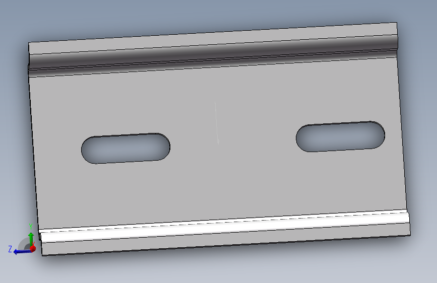 电气元件配件-电气元件配件-铝轨-60