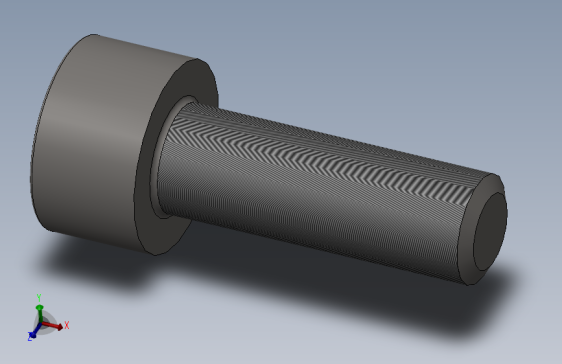 GB／T70．1-2000内六角圆柱头螺钉M4×12