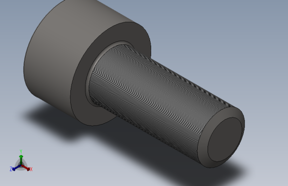 GB／T70．1-2000内六角圆柱头螺钉M5×12