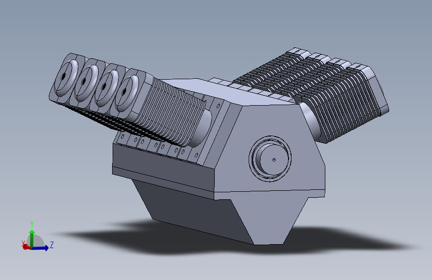 简单的V8发动机