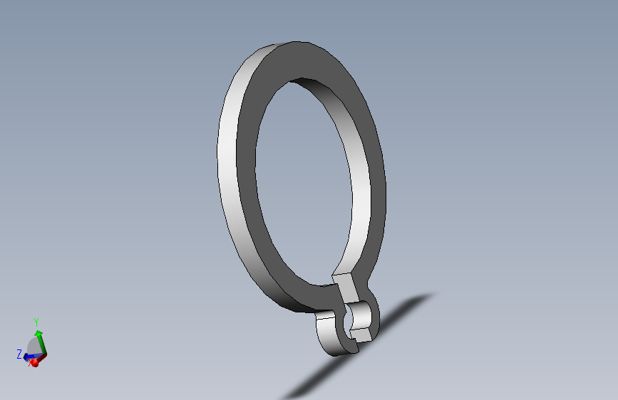 GB／T894。1轴用弹性挡圈A型8