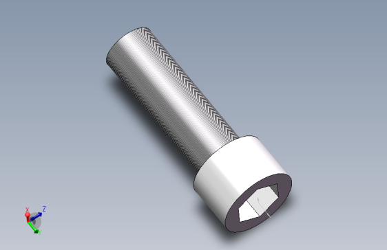 内六角螺钉GB70.1-2000-Q235镀锌