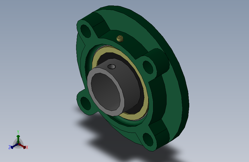GB／T7810-1995带圆形座轴承UCFC208