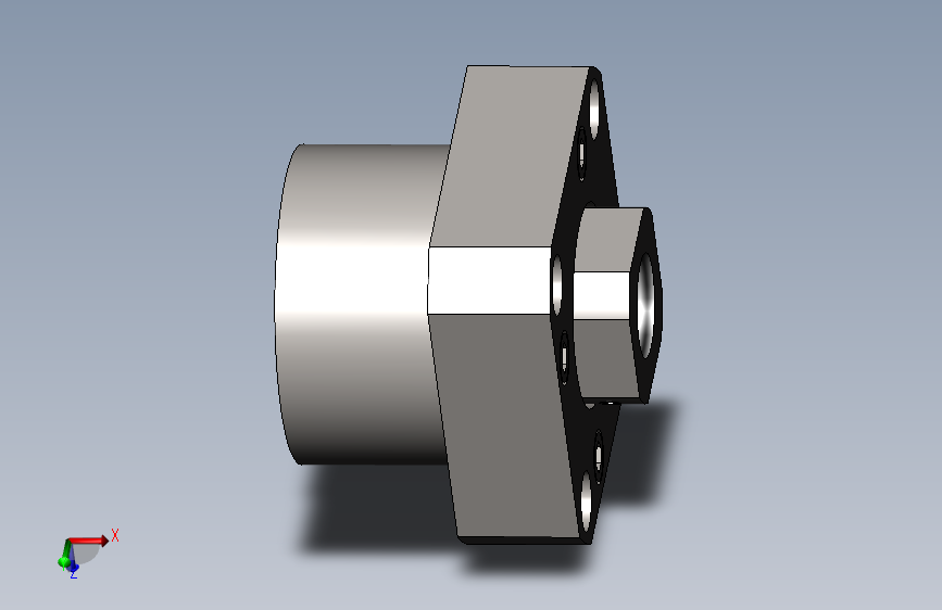 丝杠支座固定侧BRW20（M20x1.0）（米思米）--