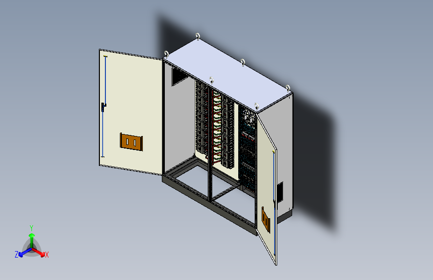 630A竖装风机消防控制柜
