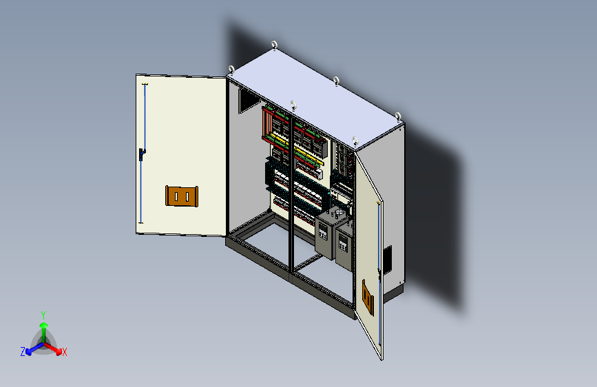 630A正装630A竖装plc控制柜