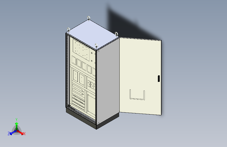 刀开关软启动plc控制柜