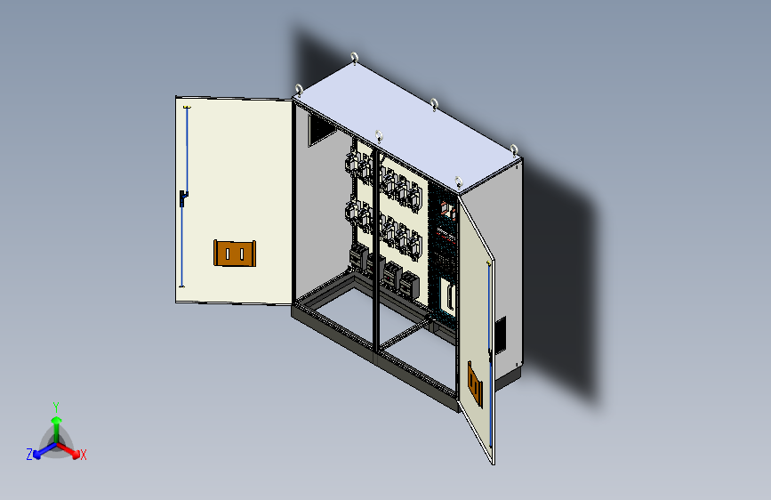 刀开关直流接触器控制柜
